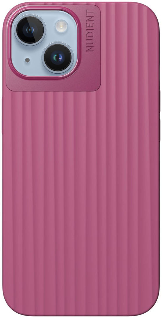 Nudient Bold Case Apple iPhone 14 Hoesje Premium Back Cover Roze afbeelding 1