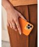 Nudient Bold Case Apple iPhone 14 Hoesje Premium Back Cover Oranje
