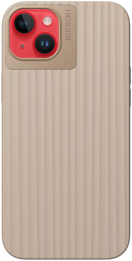 Nudient Bold Case Apple iPhone 14 Plus Hoesje Back Cover Beige afbeelding 1