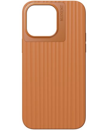 Nudient Bold Case Apple iPhone 14 Pro Max Hoesje Back Cover Oranje Hoesjes