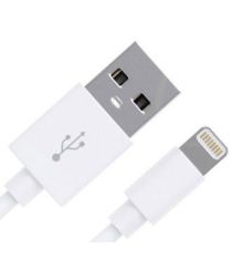 Lightning Naar USB-A Kabel Geschikt voor Apple Toestellen 1 Meter Wit