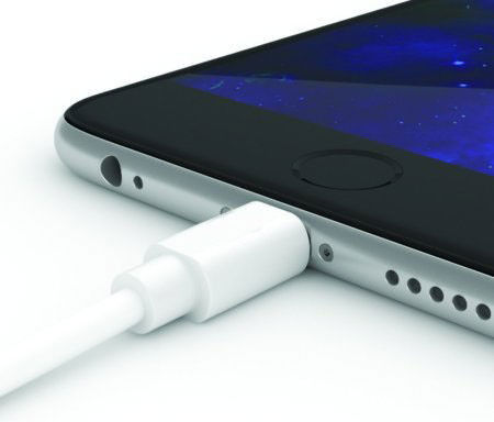 Lightning Naar USB-A Kabel Geschikt voor Apple Toestellen 1 Meter Wit afbeelding 3
