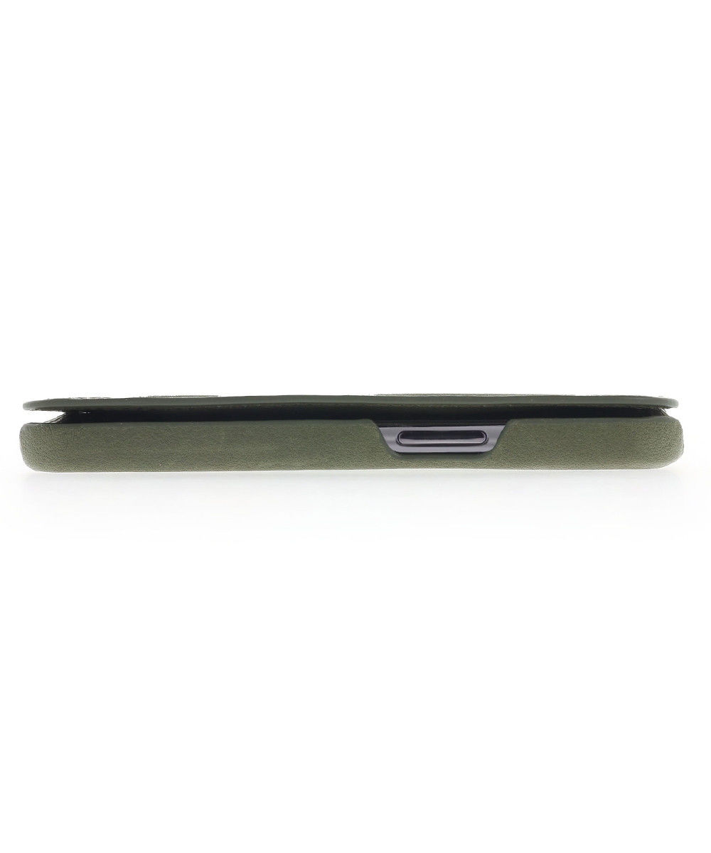Minim Apple iPhone 14 Hoesje Wallet Book Case Echt Leer Groen afbeelding 10