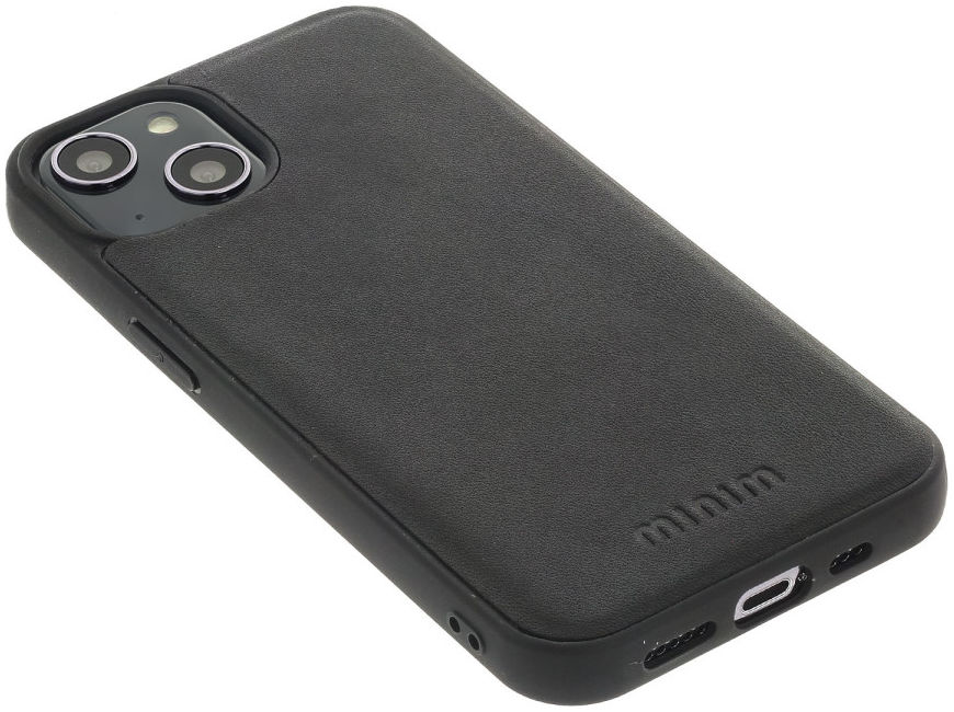 Minim 2-in-1 Apple iPhone 14 Hoesje Book Case en Back Cover Zwart afbeelding 7