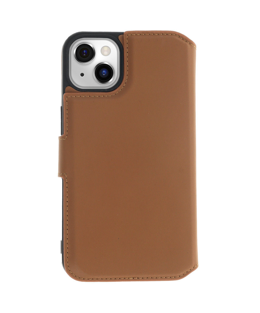 Minim 2-in-1 Apple iPhone 14 Plus Hoesje Book Case en Back Cover Bruin afbeelding 2