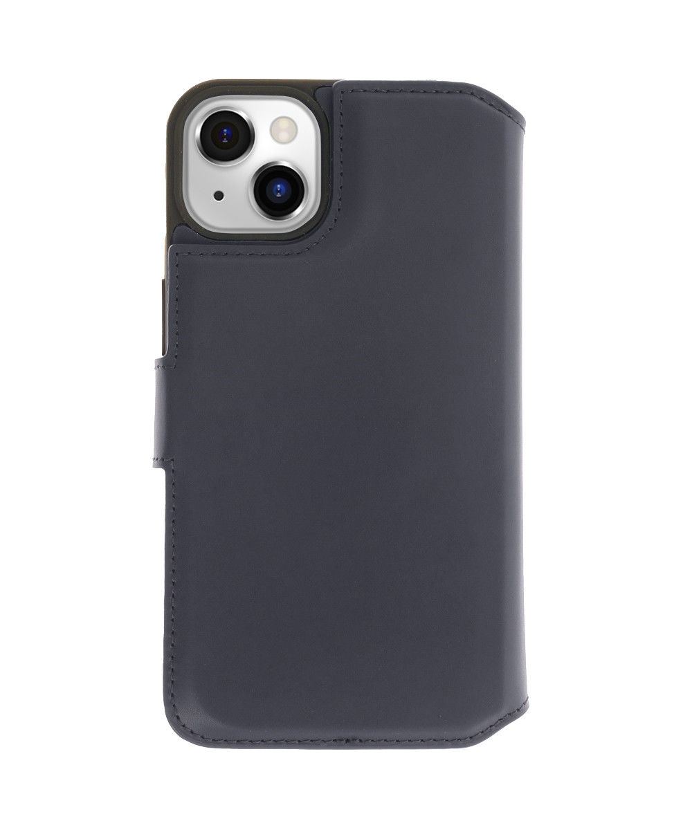Minim 2-in-1 Apple iPhone 14 Plus Hoesje Book Case en Back Cover Blauw afbeelding 2