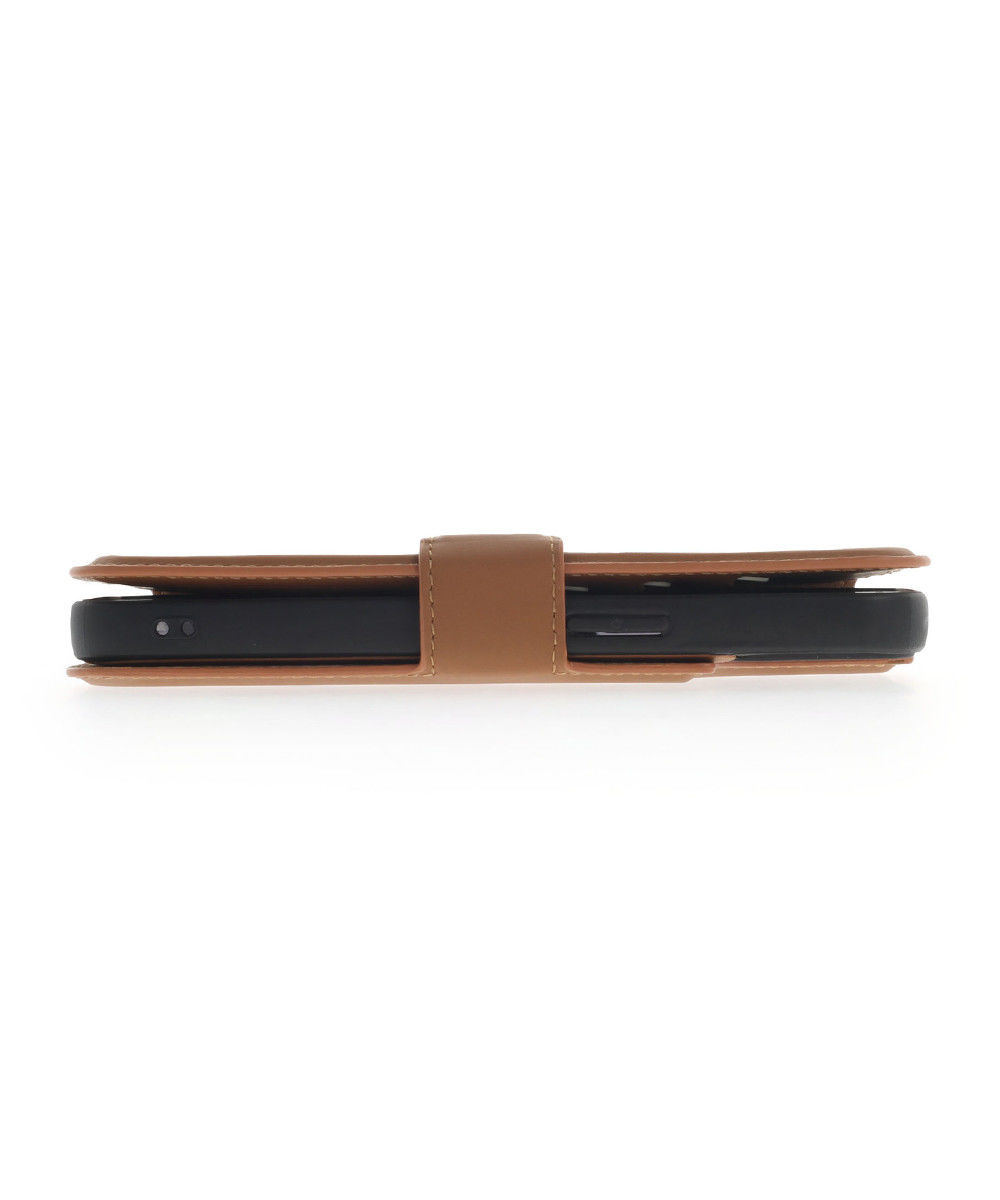 Minim 2-in-1 iPhone 14 Pro Max Hoesje Book Case en Back Cover Bruin afbeelding 11