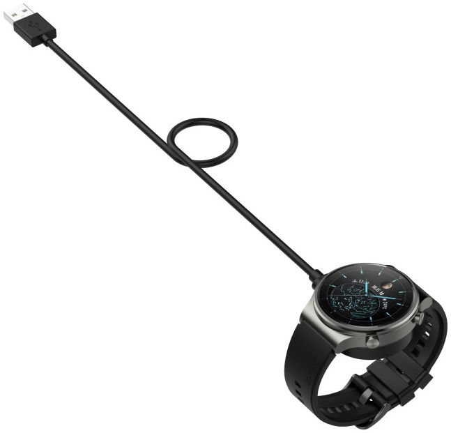 Huawei Watch 3 / Watch 3 Pro Oplader Draadloos Opladen Dock 1M Zwart afbeelding 3