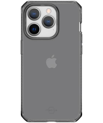 ITSKINS Spectrum R Clear Apple iPhone 14 Pro Max Hoesje Zwart Hoesjes