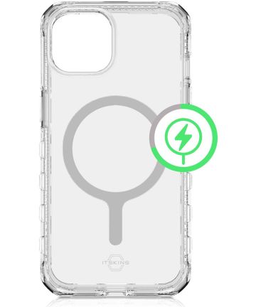 ITSKINS Supreme R Apple iPhone 14 Pro Max Hoesje MagSafe Transparant Hoesjes