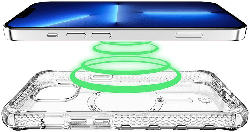 ITSKINS Supreme R Apple iPhone 14 Plus Hoesje MagSafe Transparant afbeelding 4