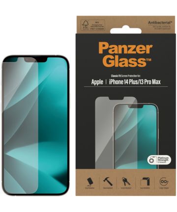 PanzerGlass Apple iPhone 14 Plus Screen Protector Antibacterieel Screen Protectors