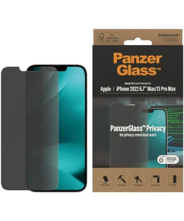 PanzerGlass iPhone 14 Plus Screen Protector Privacy Tempered Glass Screen Protectors