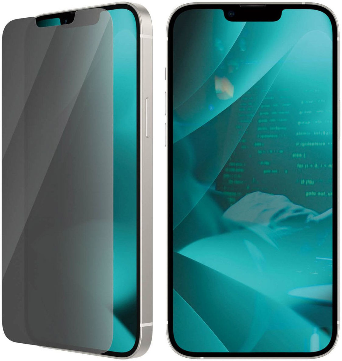 PanzerGlass iPhone 14 Plus Screen Protector Privacy Tempered Glass afbeelding 10