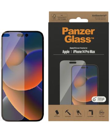 PanzerGlass Classic Fit Apple iPhone 14 Pro Max Screen Protector Screen Protectors