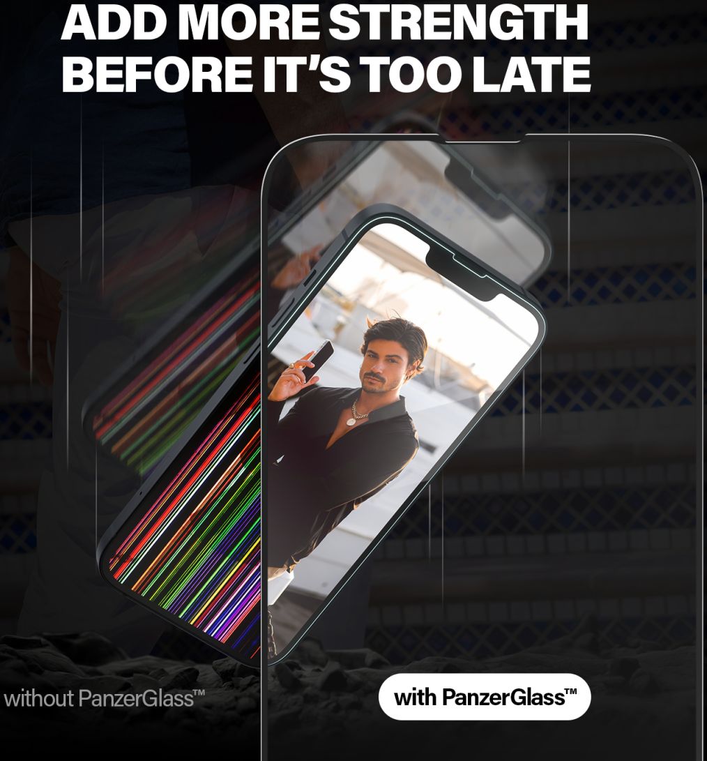 PanzerGlass Ultra-Wide iPhone 14 / 13 / 13 Pro Protector EasyAligner afbeelding 7