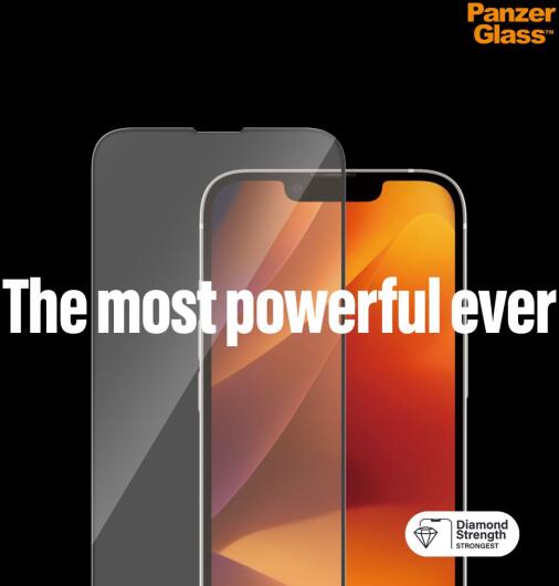 PanzerGlass Ultra-Wide iPhone 14 / 13 / 13 Pro Protector EasyAligner afbeelding 2