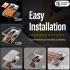 PanzerGlass Ultra-Wide iPhone 14 / 13 / 13 Pro Protector EasyAligner afbeelding 6