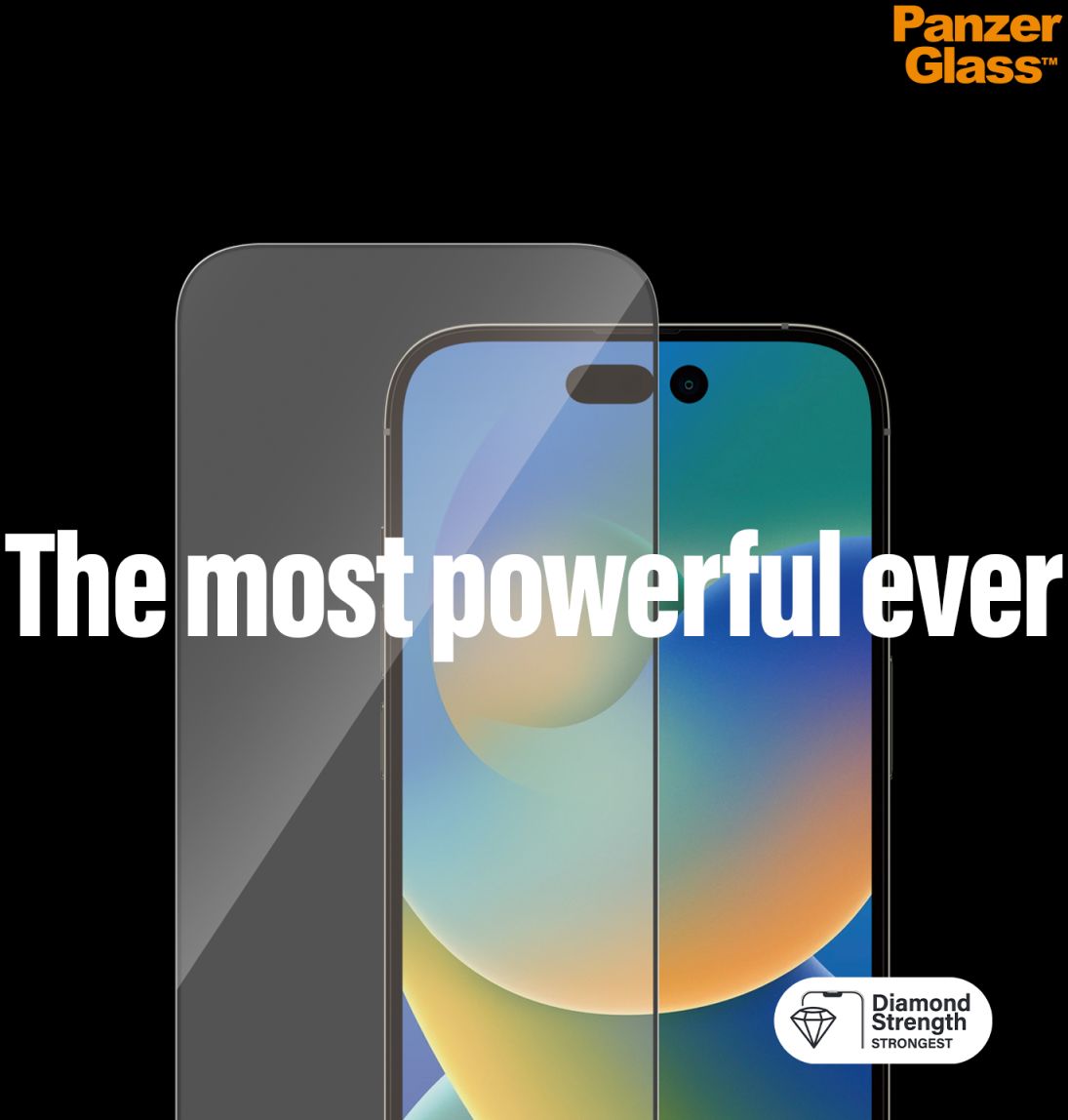 PanzerGlass Ultra-Wide iPhone 14 Pro Screen Protector EasyAligner afbeelding 2