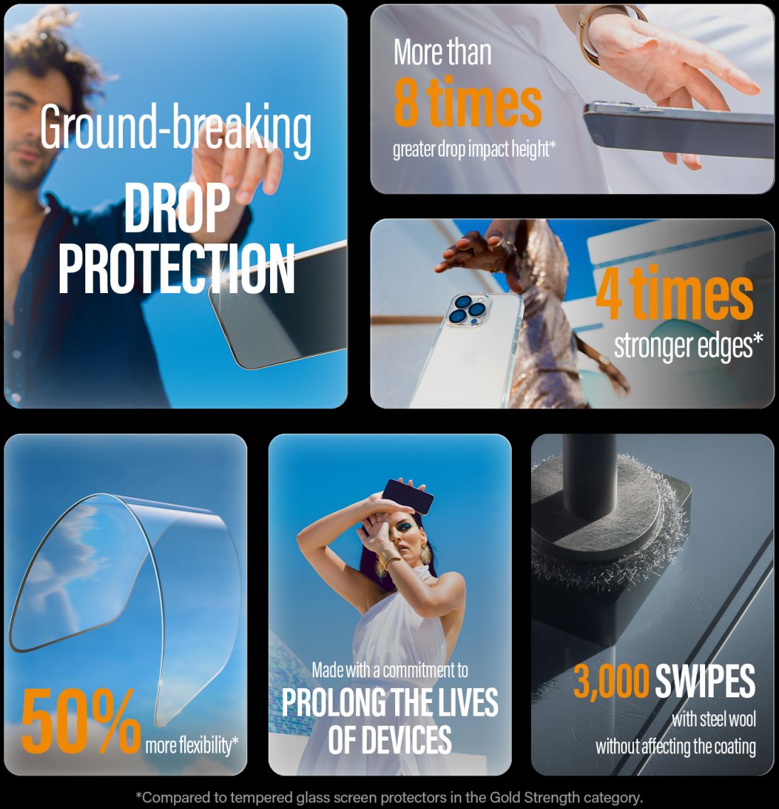 PanzerGlass Ultra-Wide iPhone 14 Pro Screen Protector EasyAligner afbeelding 3