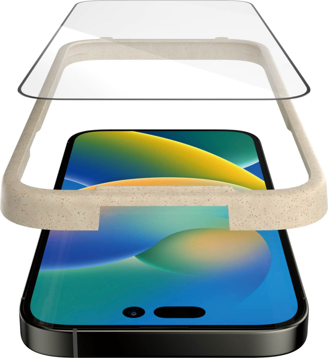 PanzerGlass Ultra-Wide iPhone 14 Pro Screen Protector EasyAligner afbeelding 10