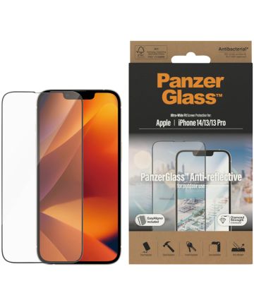 PanzerGlass Anti-Glare Apple iPhone 14 Screen Protector Glass Screen Protectors