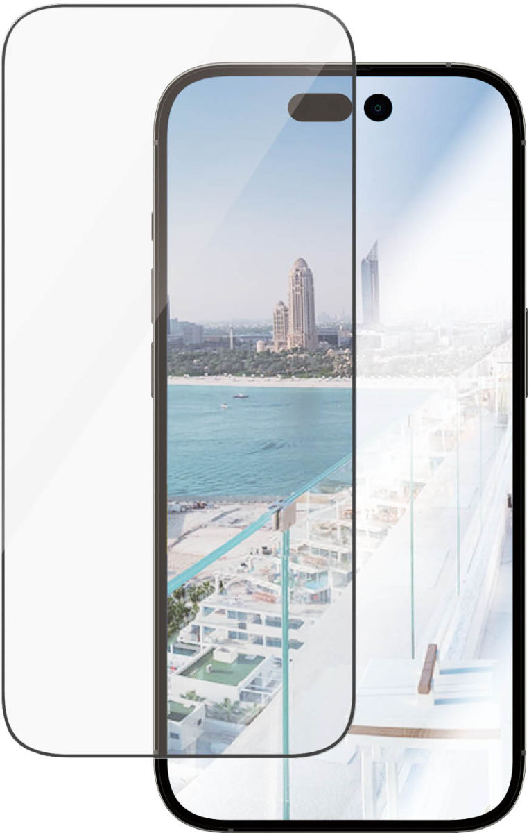 PanzerGlass Ultra-Wide iPhone 14 Pro Screen Protector Anti-Glare afbeelding 11