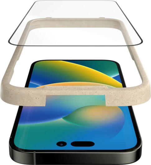 PanzerGlass Ultra-Wide iPhone 14 Pro Screen Protector Anti-Glare afbeelding 9