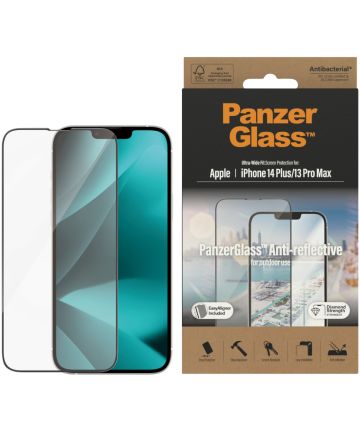 PanzerGlass Ultra-Wide iPhone 14 Plus Screen Protector Anti-Glare Screen Protectors