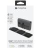 Mophie Snap+ 3-in-1 Travel Charger met Laadpunten en USB-poorten Zwart