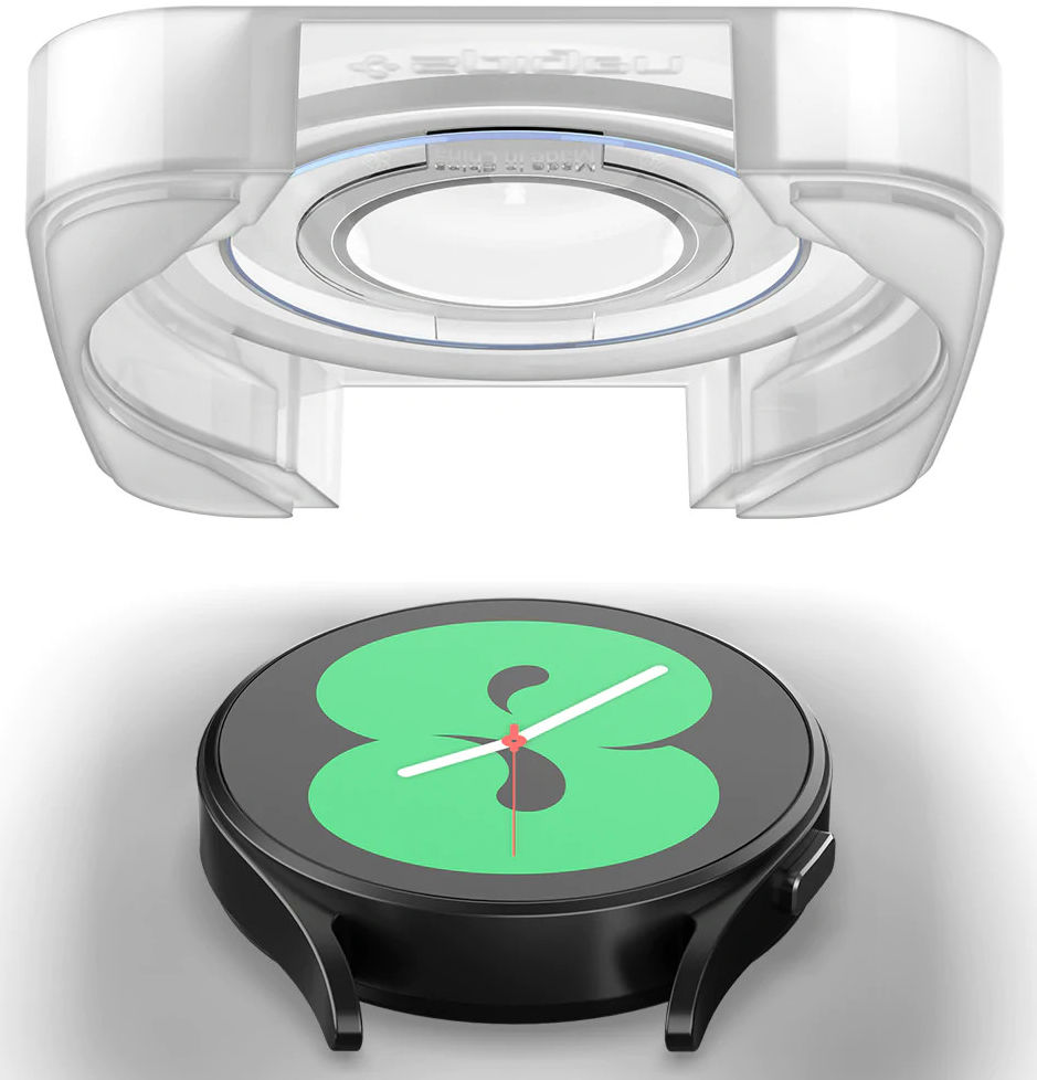 Spigen EZ Fit GLAS.tR Samsung Galaxy Watch 5/4 (40MM) Screen Protector afbeelding 8