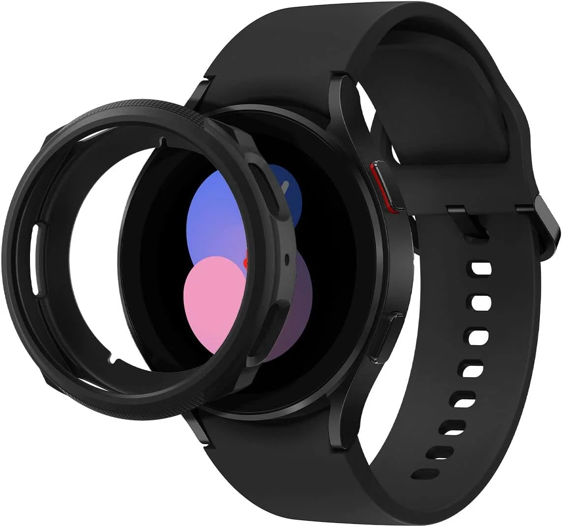 Spigen Liquid Air - Samsung Galaxy Watch 5 / 4 40MM Hoesje - Zwart afbeelding 1