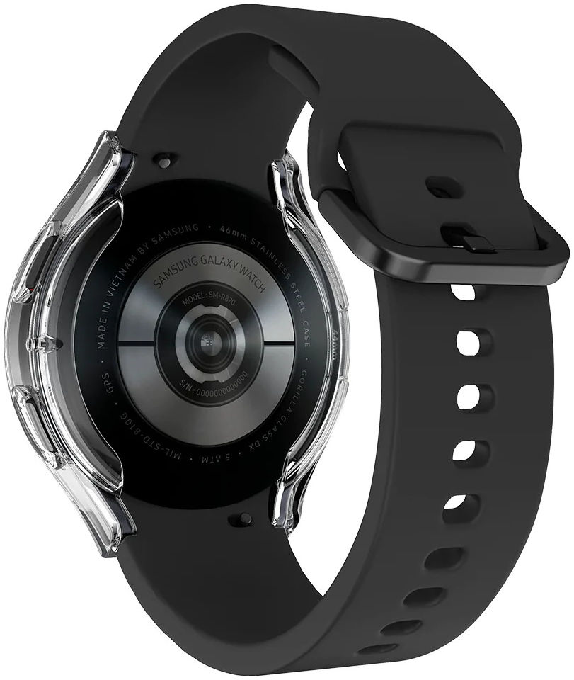 Spigen Ultra Hybrid - Samsung Galaxy Watch 5 / 4 44MM Hoesje - Transparant afbeelding 7