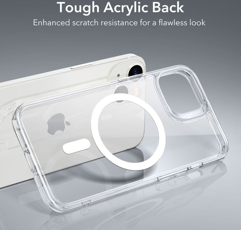 ESR Classic Hybrid Apple iPhone 14/13 Hoesje MagSafe Transparant afbeelding 6