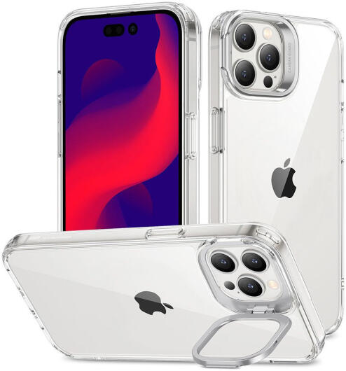 ESR Classic Kickstand Apple iPhone 14 Pro Hoesje Transparant afbeelding 2