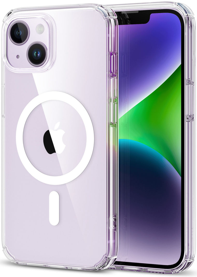 ESR Krystec HaloLock Apple iPhone 13/14 Hoesje MagSafe Transparant afbeelding 1