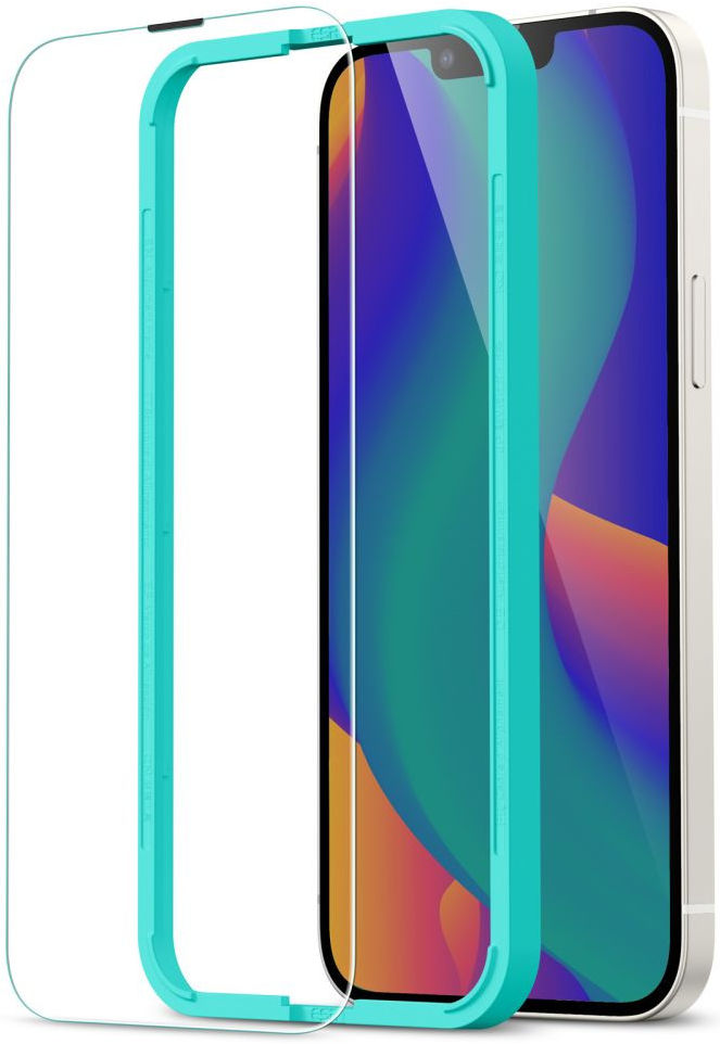 ESR iPhone 14 Plus Screen Protector Tempered Glass met Montageframe afbeelding 2