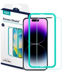 ESR iPhone 14 Pro Max Screen Protector Tempered Glass met Montageframe