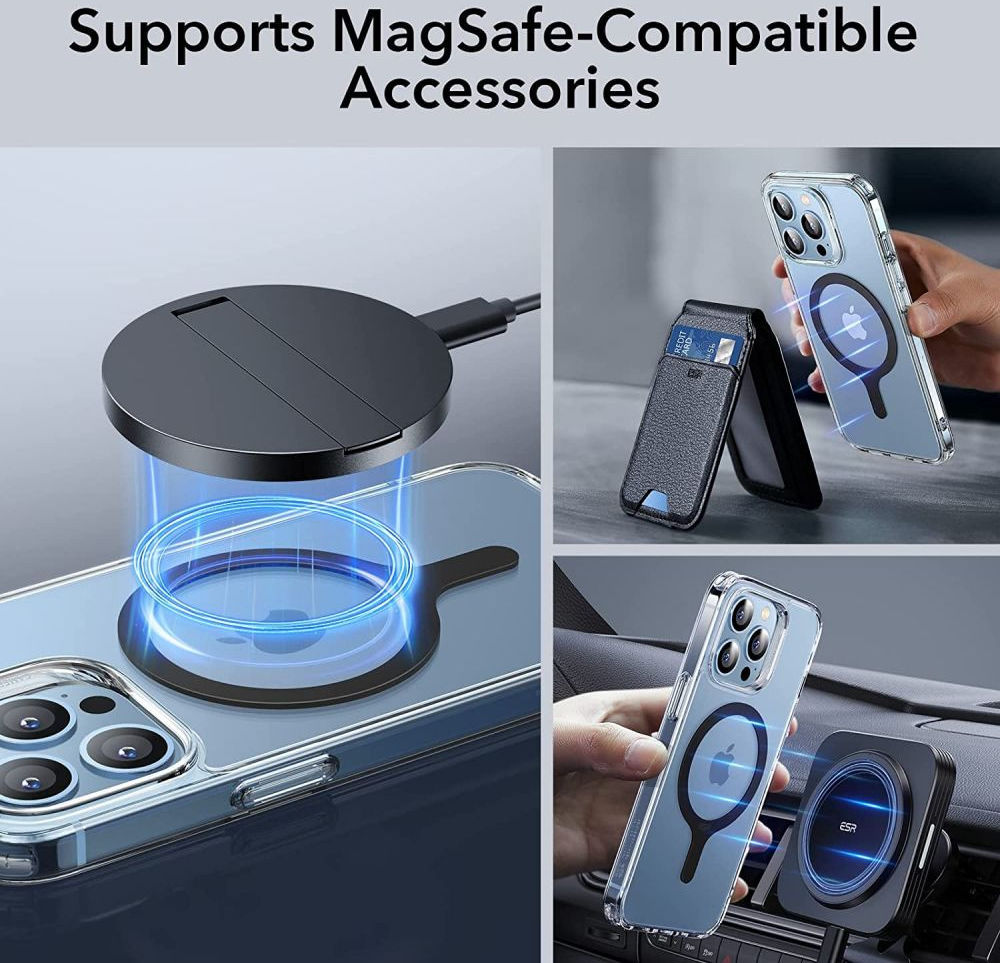 ESR HaloLock Universele Magnetische MagSafe Ring Zwart (2-Pack) afbeelding 6