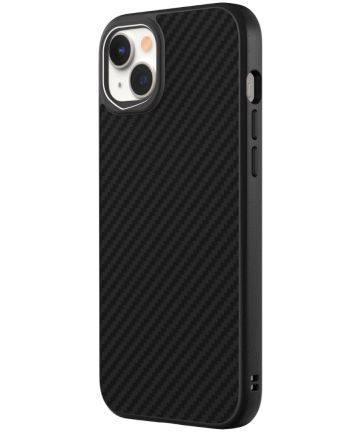 RhinoShield SolidSuit Apple iPhone 14 Hoesje Carbon Fiber Zwart Hoesjes
