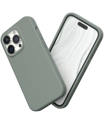 RhinoShield SolidSuit Apple iPhone 14 Pro Hoesje Classic Groen Hoesjes