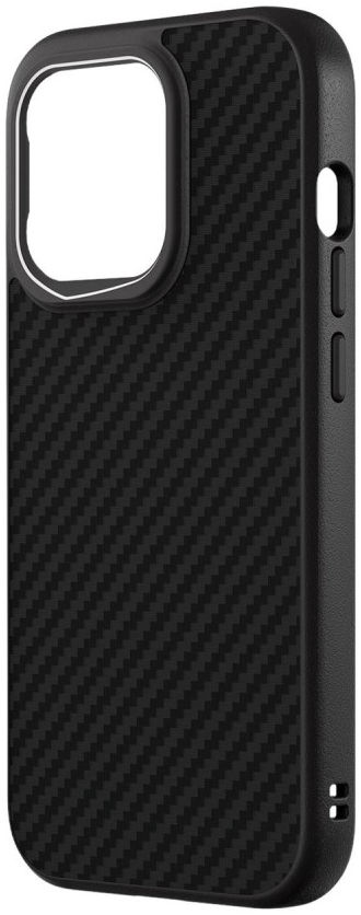 RhinoShield SolidSuit Apple iPhone 14 Pro Hoesje Carbon Fiber Zwart afbeelding 2