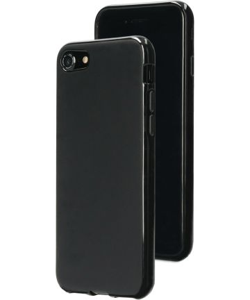Mobiparts Classic TPU Case Apple iPhone 7/8/SE (2020/2022) Matt Black Hoesjes