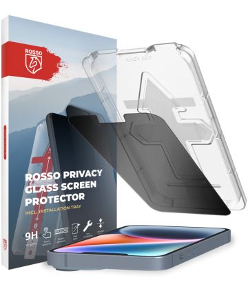 Rosso Apple iPhone 14 Privacy Glass met Installatietray Screen Protectors