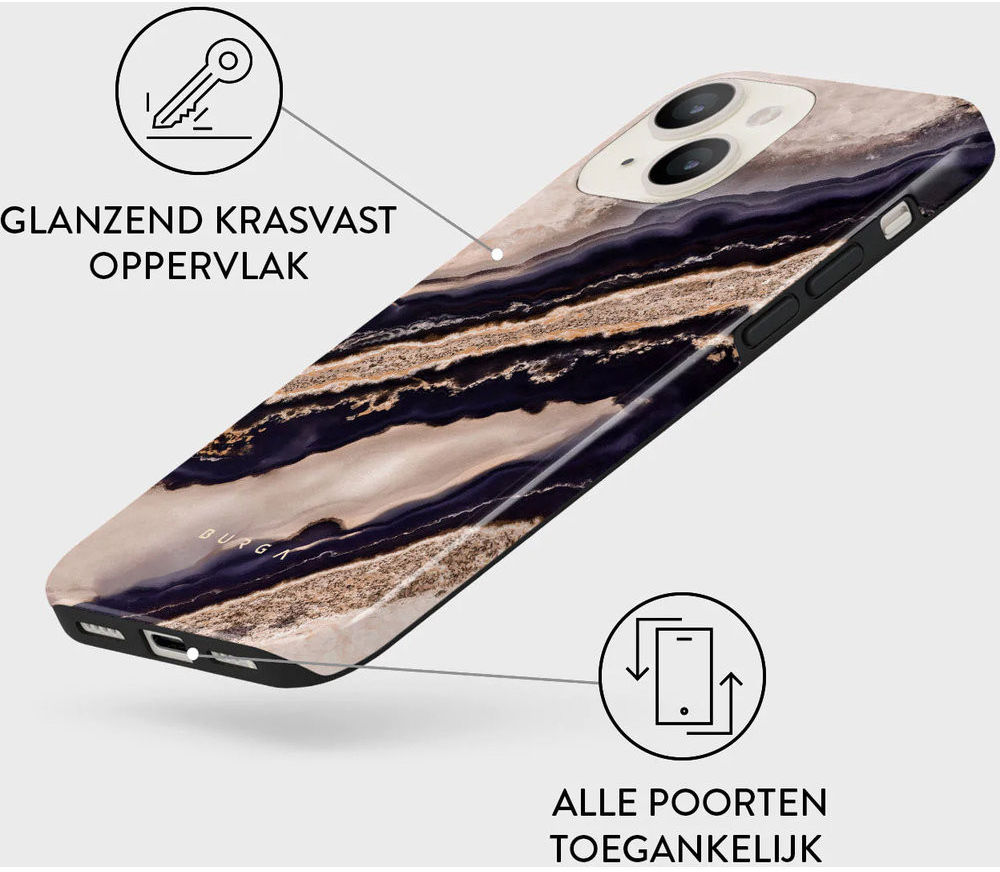 Burga Tough Case Apple iPhone 14 Plus Hoesje Royal Blue afbeelding 4