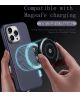 Dux Ducis Naples Apple iPhone 14 Pro Max Hoesje MagSafe Leer Blauw