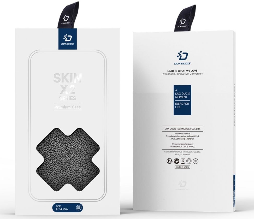 Dux Ducis Skin X2 Apple iPhone 14 Plus Hoesje Book Case Zwart afbeelding 14