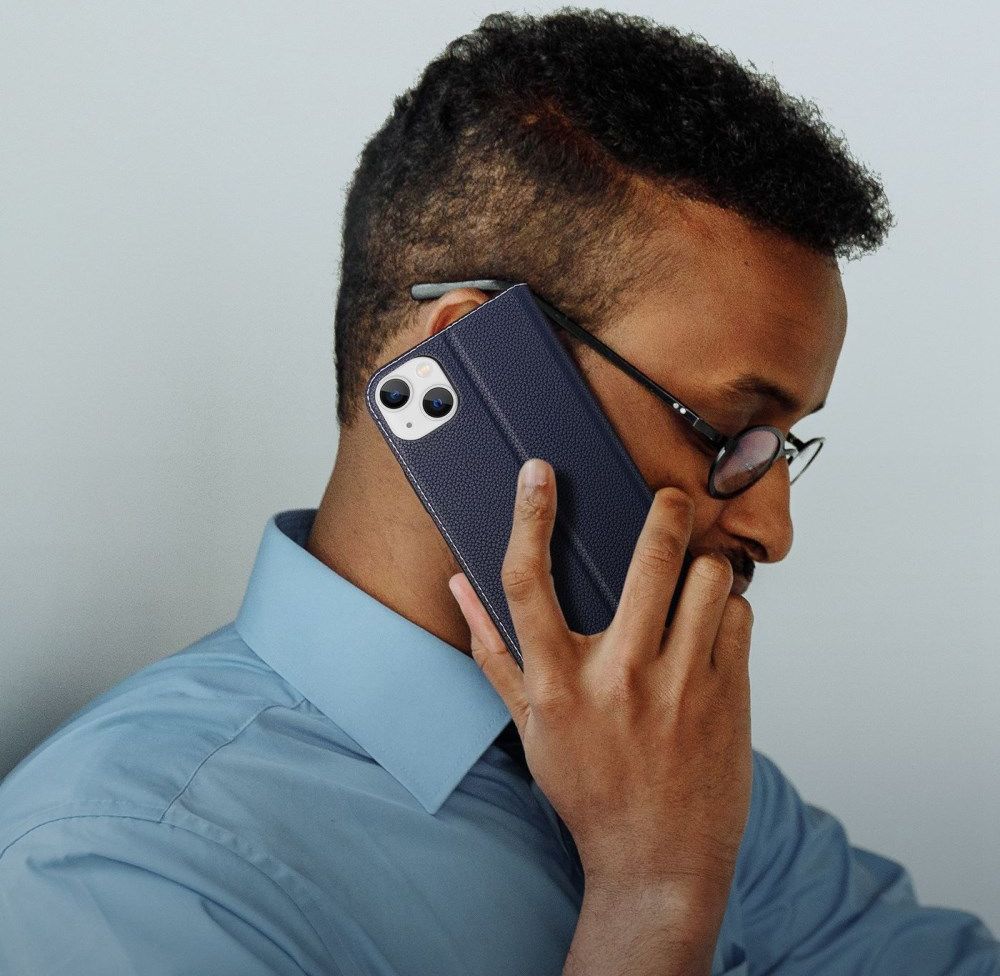 Dux Ducis Skin X2 Apple iPhone 14 Plus Hoesje Book Case Blauw afbeelding 11