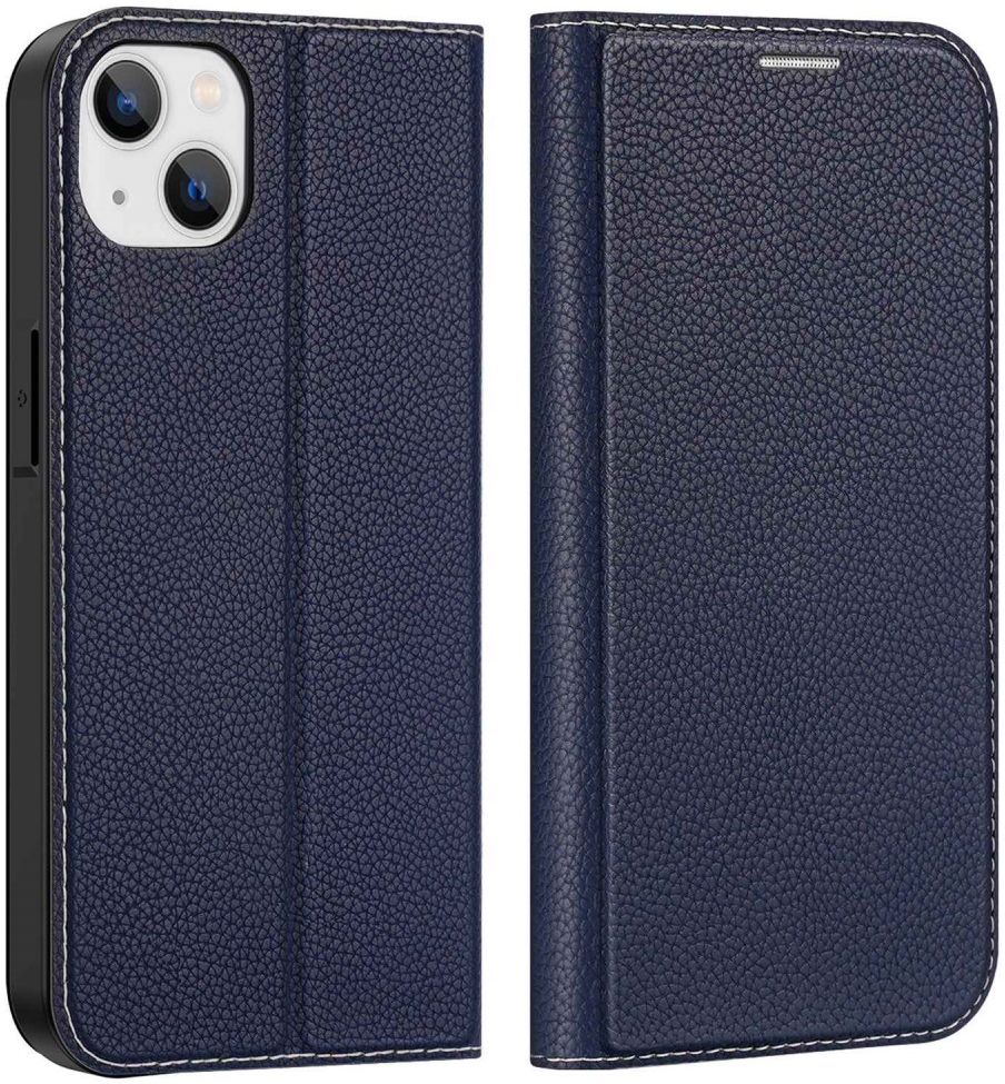 Dux Ducis Skin X2 Apple iPhone 14 Plus Hoesje Book Case Blauw afbeelding 2