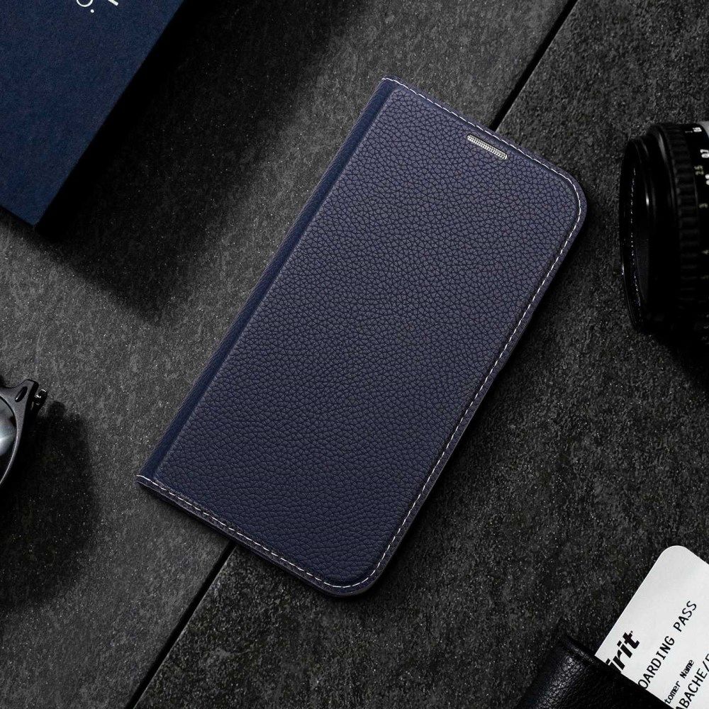 Dux Ducis Skin X2 Apple iPhone 14 Plus Hoesje Book Case Blauw afbeelding 3